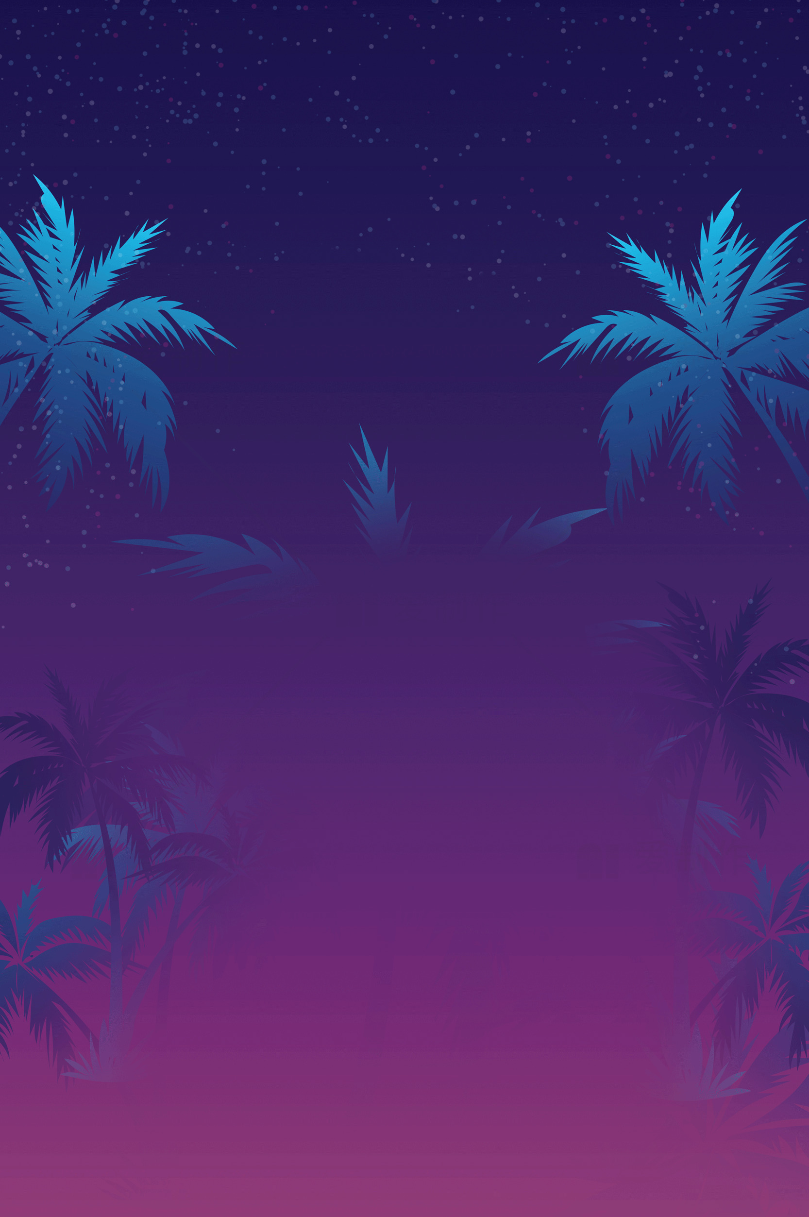热带夜晚背景图片素材