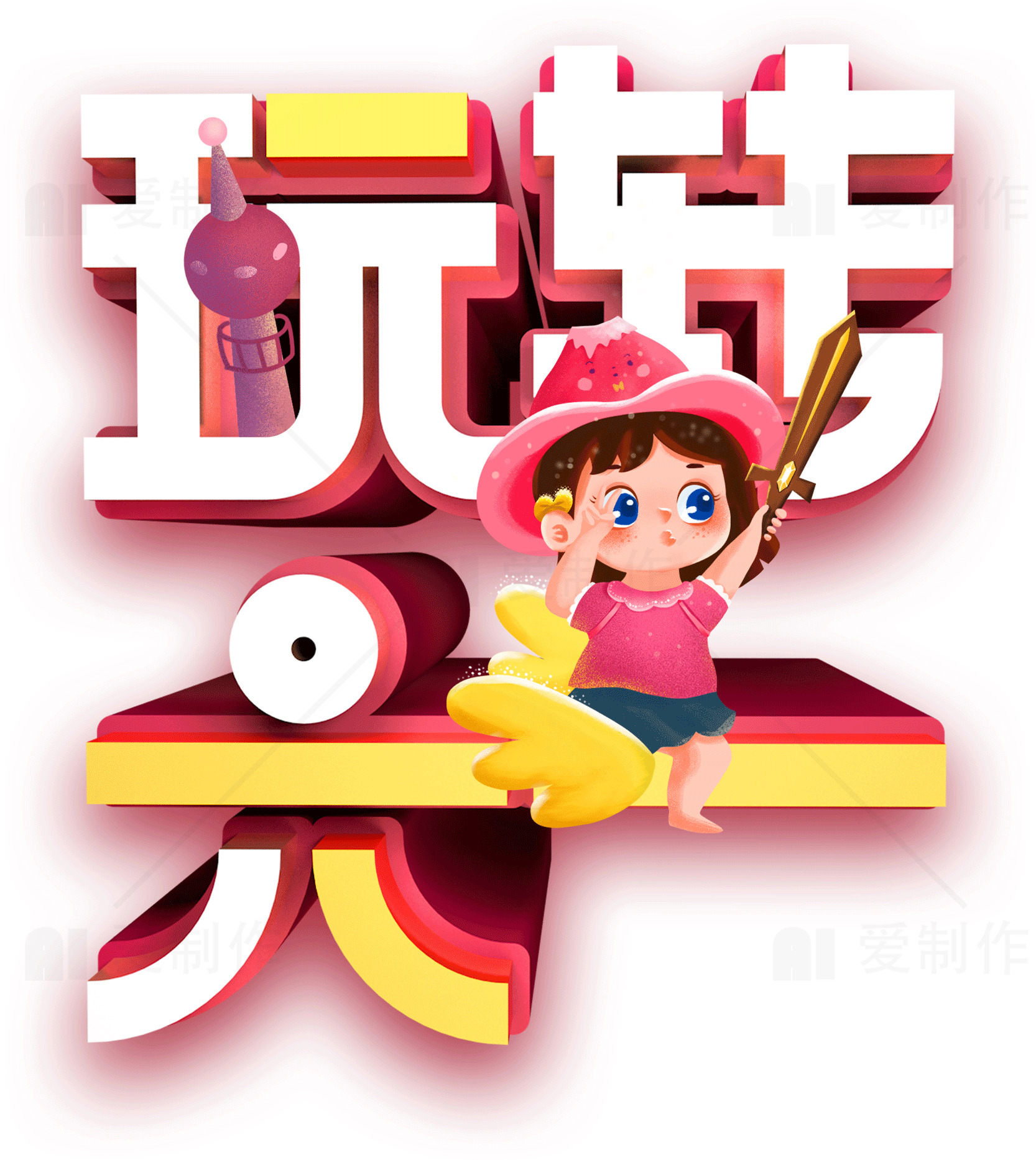 六一儿童节玩转主题设计素材