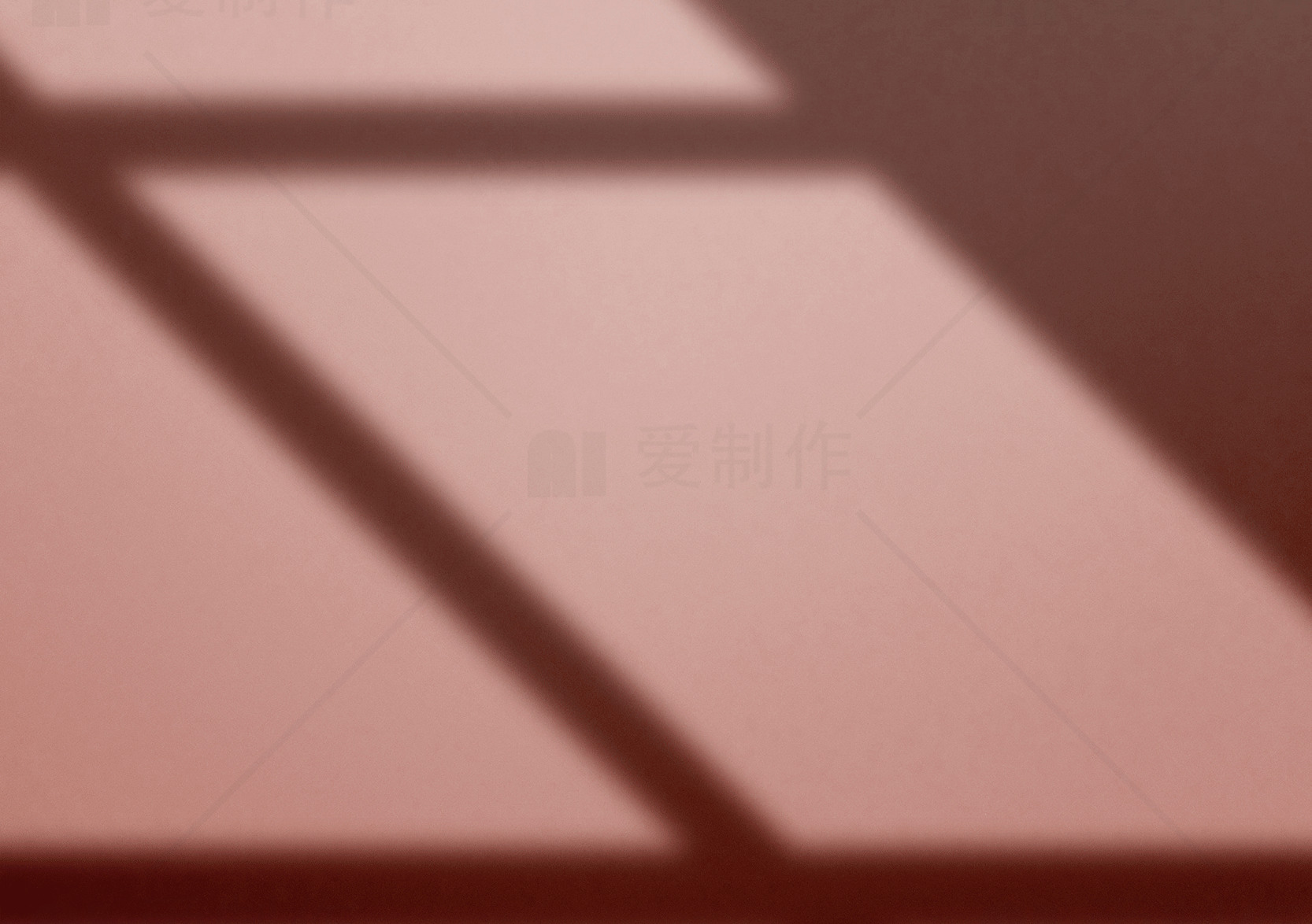 温暖的阳光透过窗户的光影效果素材