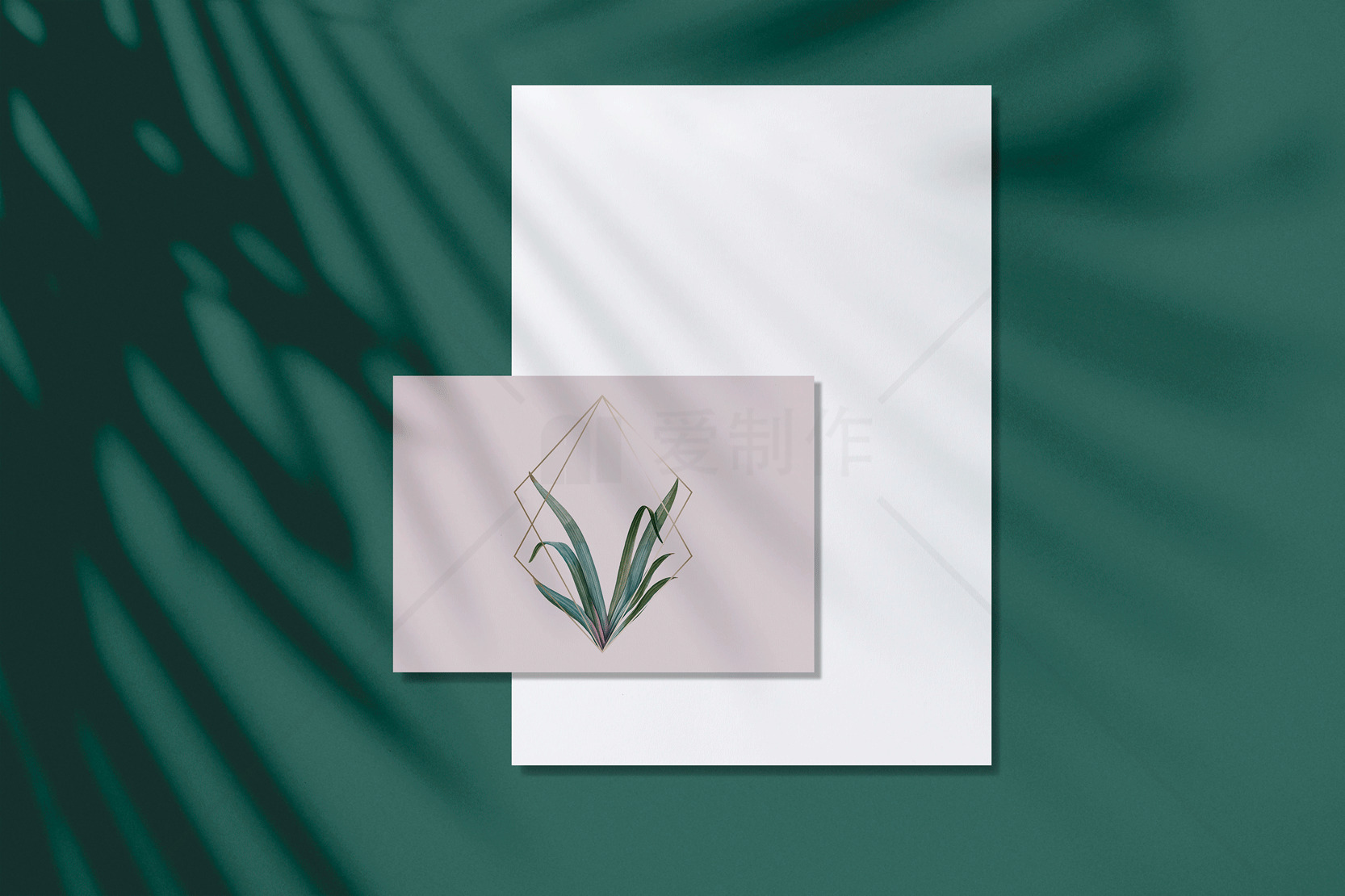 现代简约植物装饰画设计素材