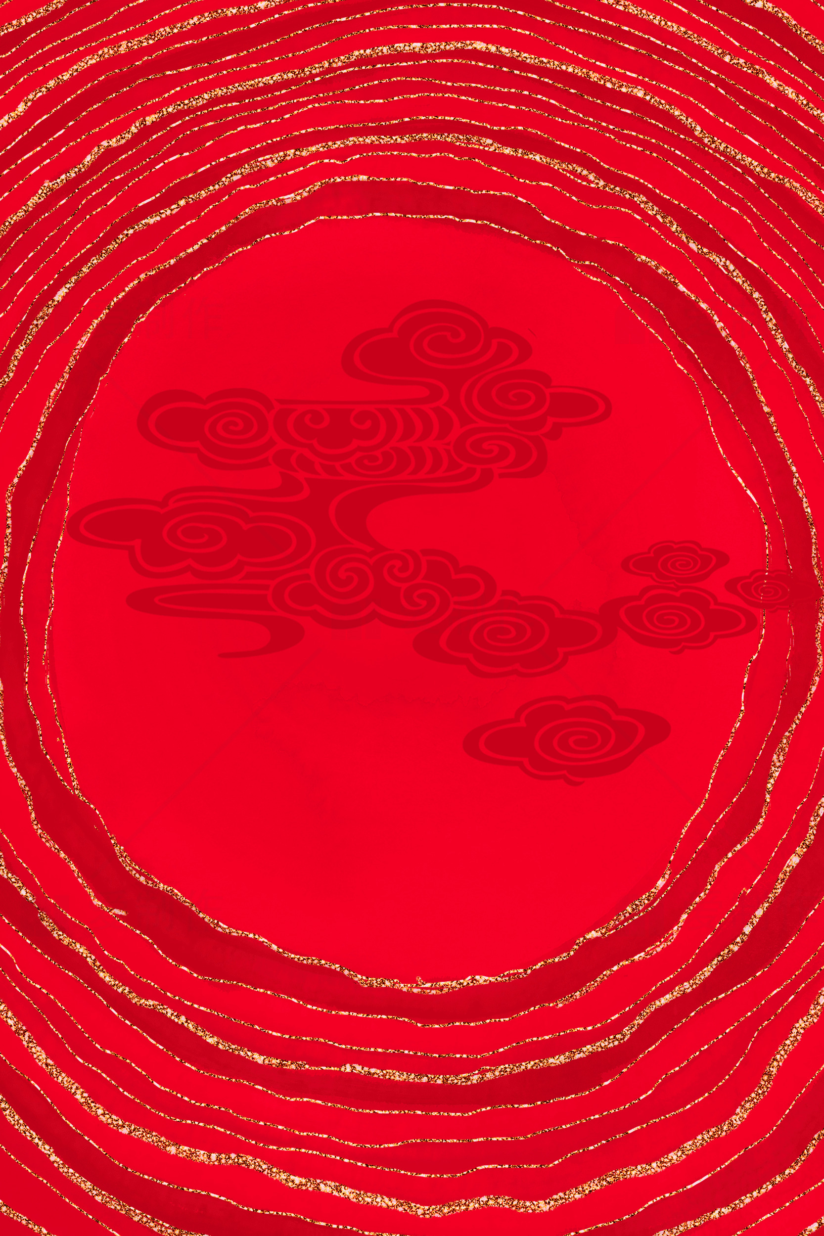 中国传统红色背景图片素材