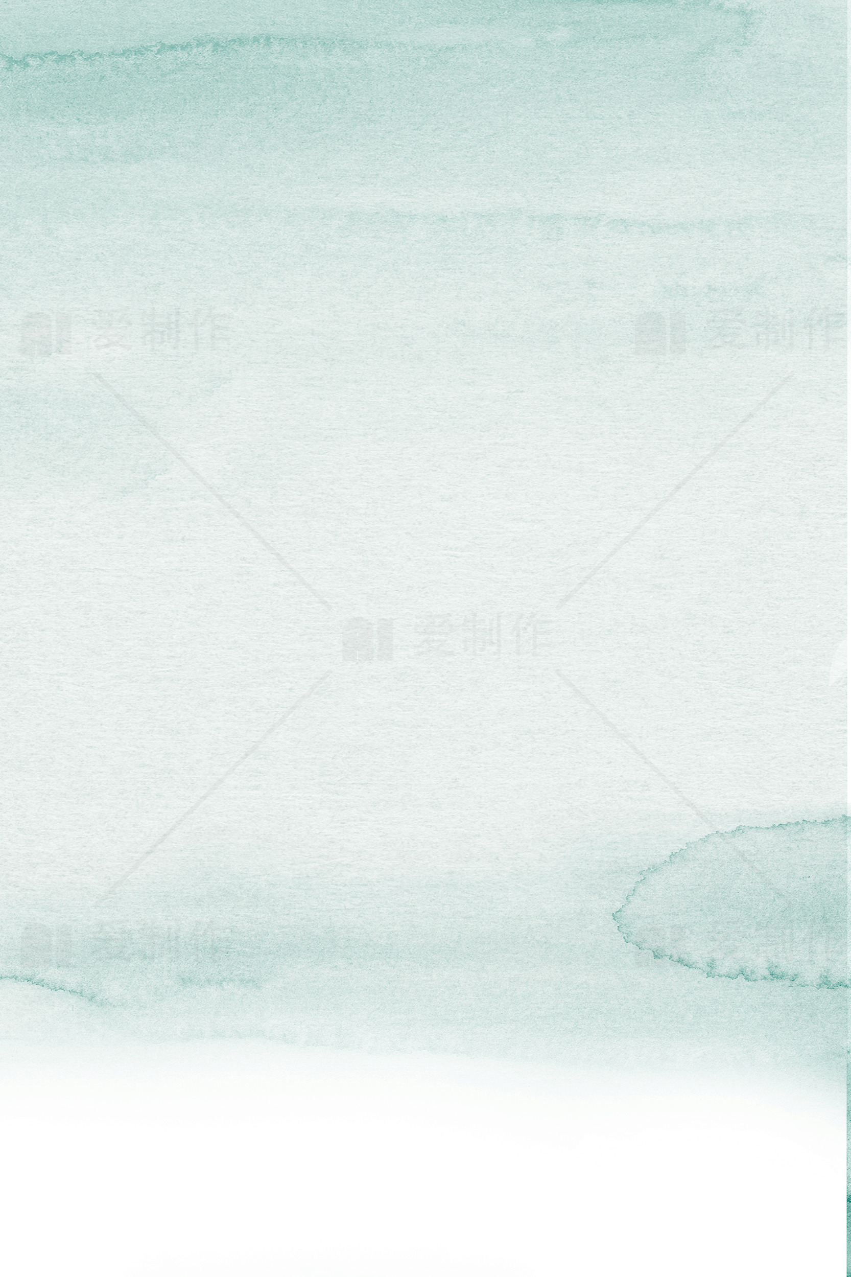 淡绿色水彩背景图片素材