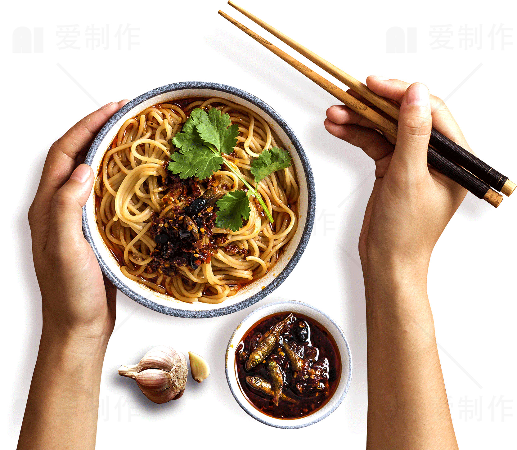 美味的中式面条食谱：简单易做的家常美食素材