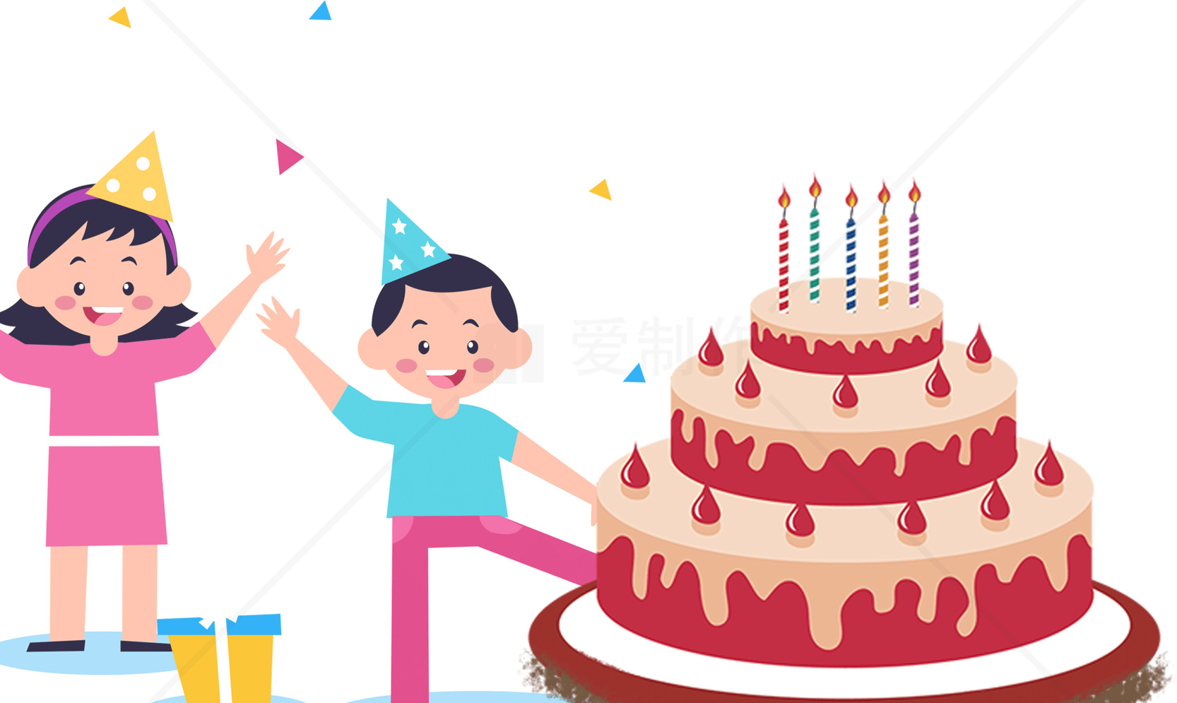儿童生日派对庆祝活动图片素材