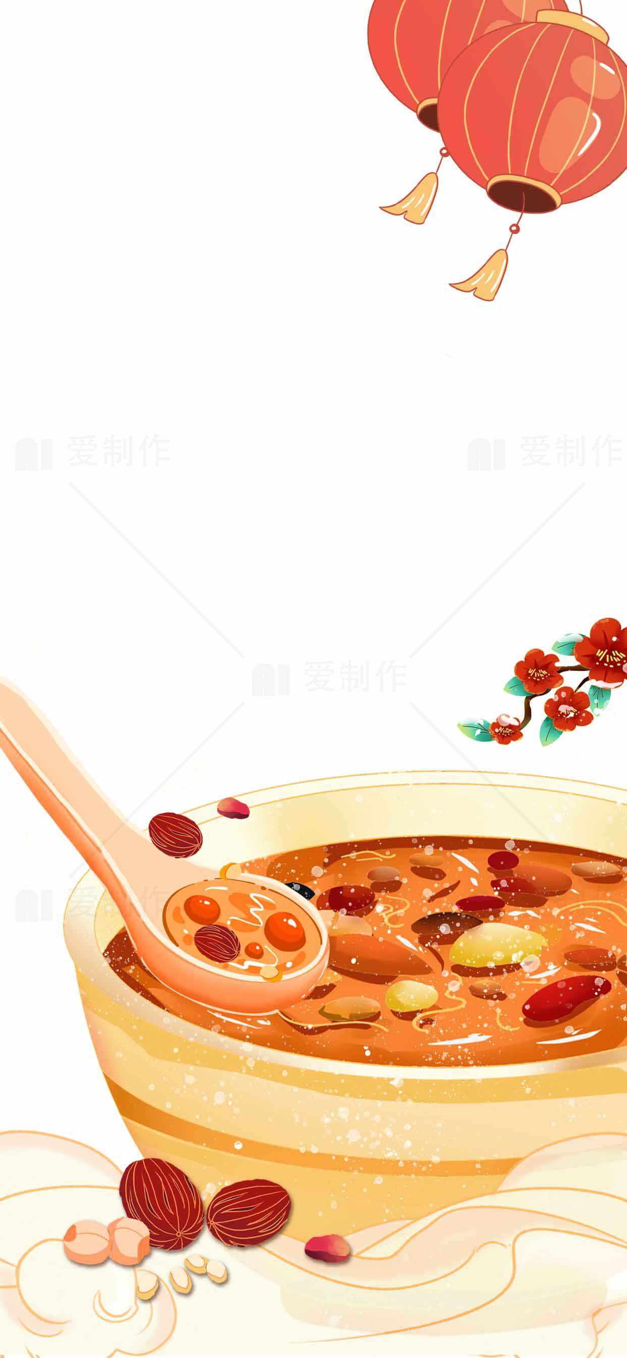 传统腊八粥的美味与文化素材