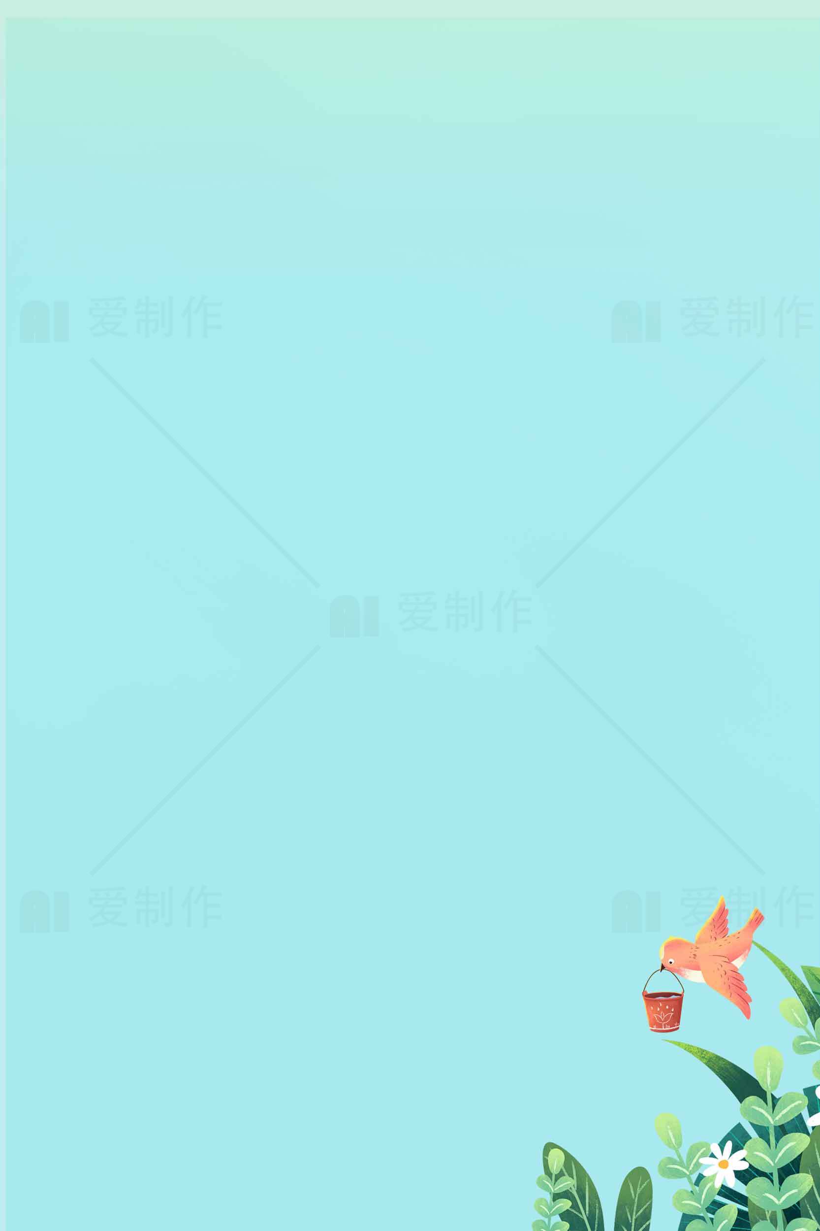 清新自然风格背景图片素材