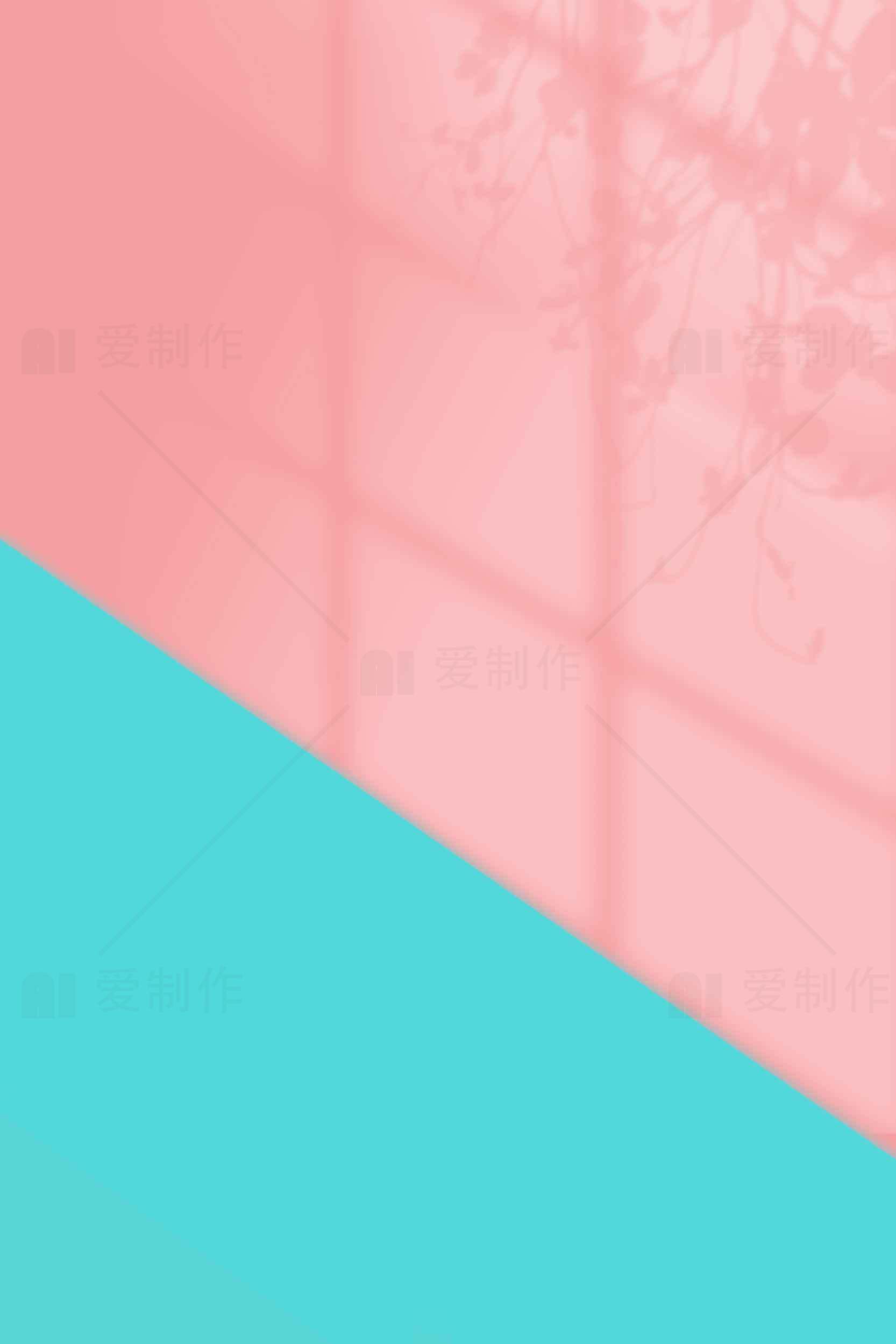 粉色与蓝色的简约背景图片素材