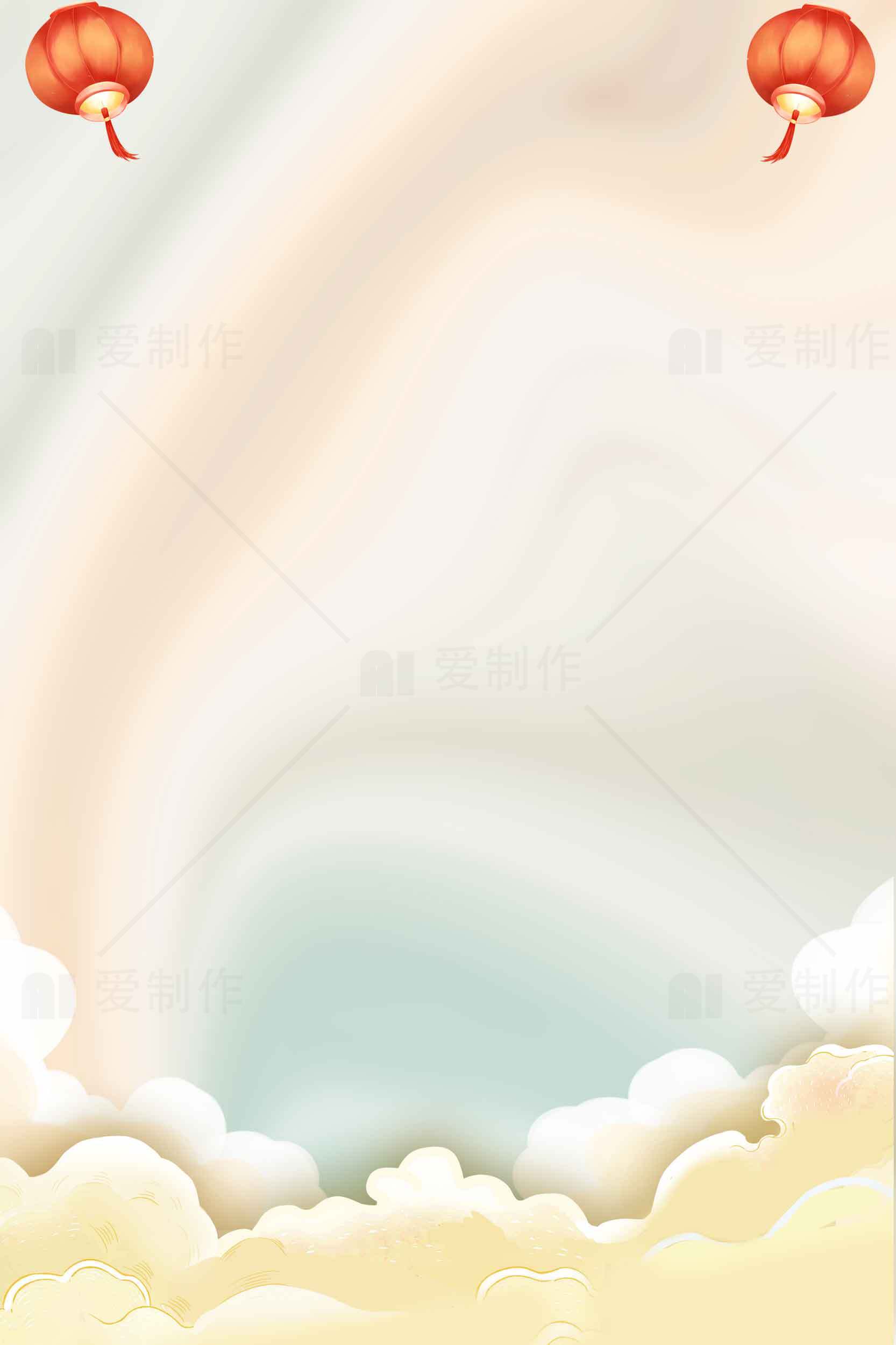 唯美中国风背景图片素材