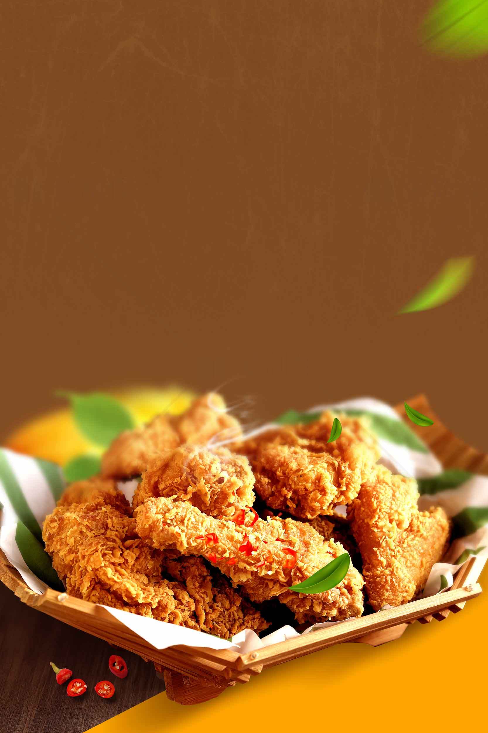 香脆炸鸡美食图片分享与制作技巧素材