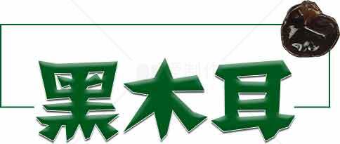 黑木耳的营养价值与食用方法素材