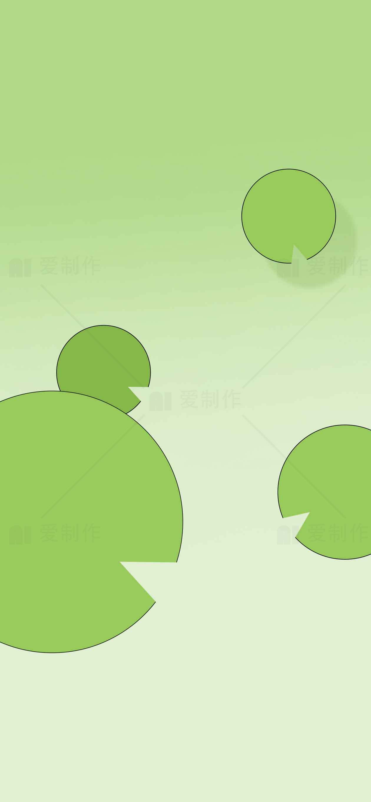 绿色简约背景设计图片素材