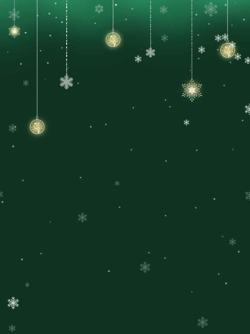 绿色圣诞背景图片设计素材