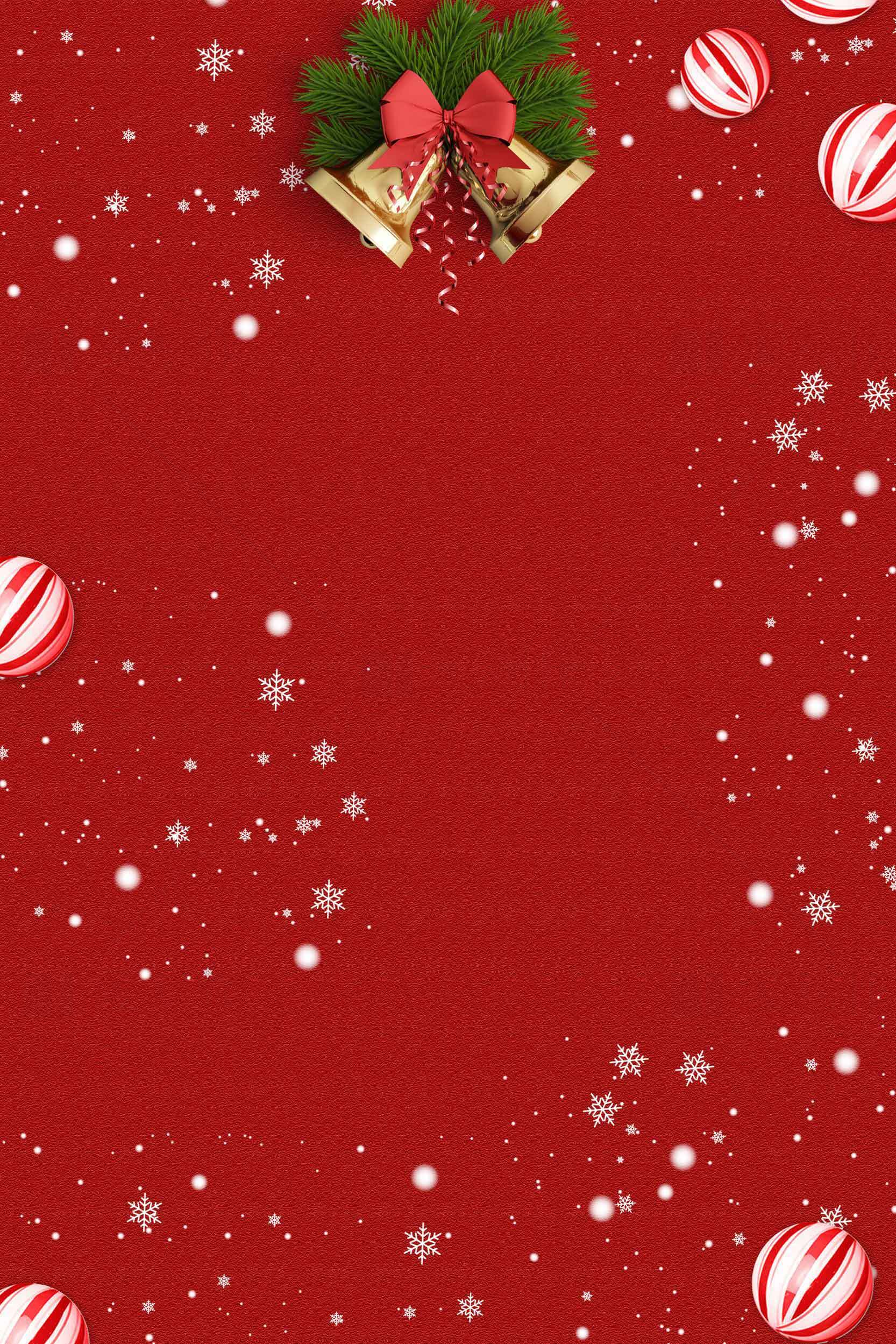 圣诞节红色主题背景设计图片素材