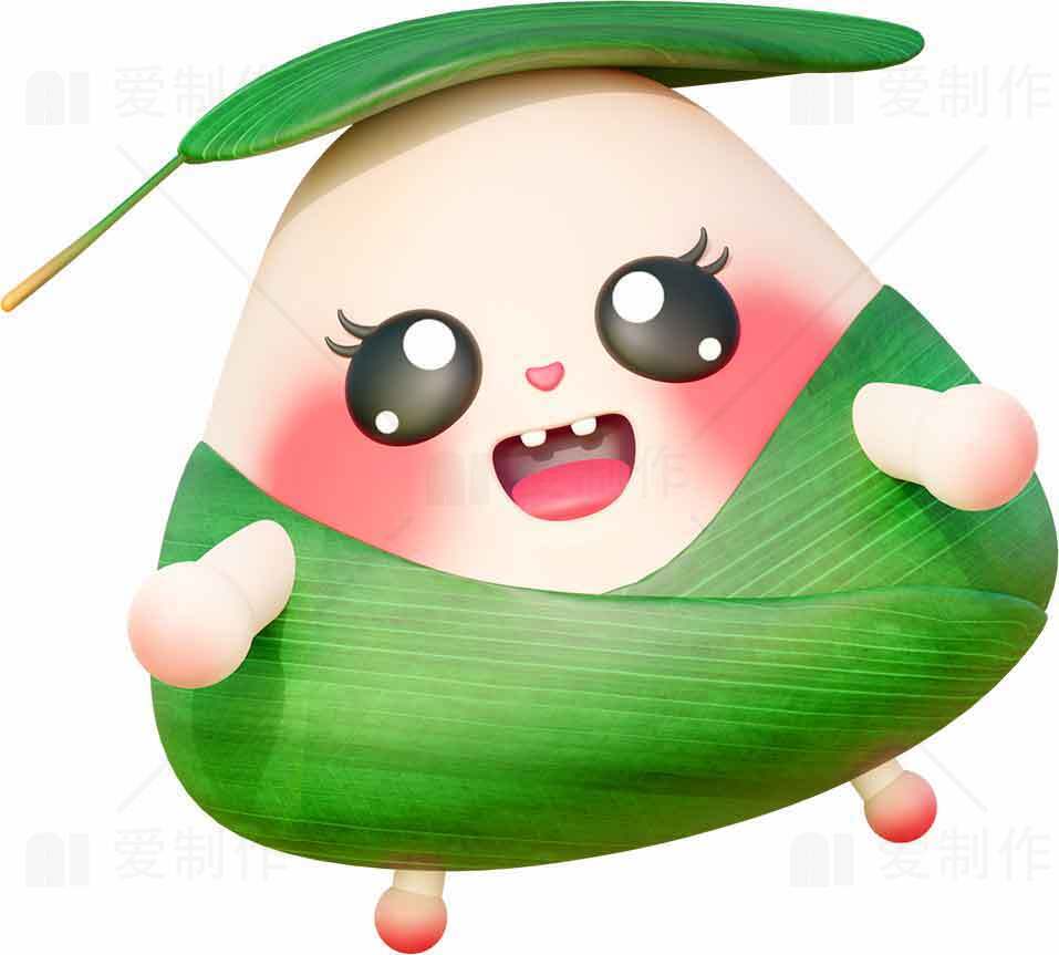粽子卡通插画设计素材合集