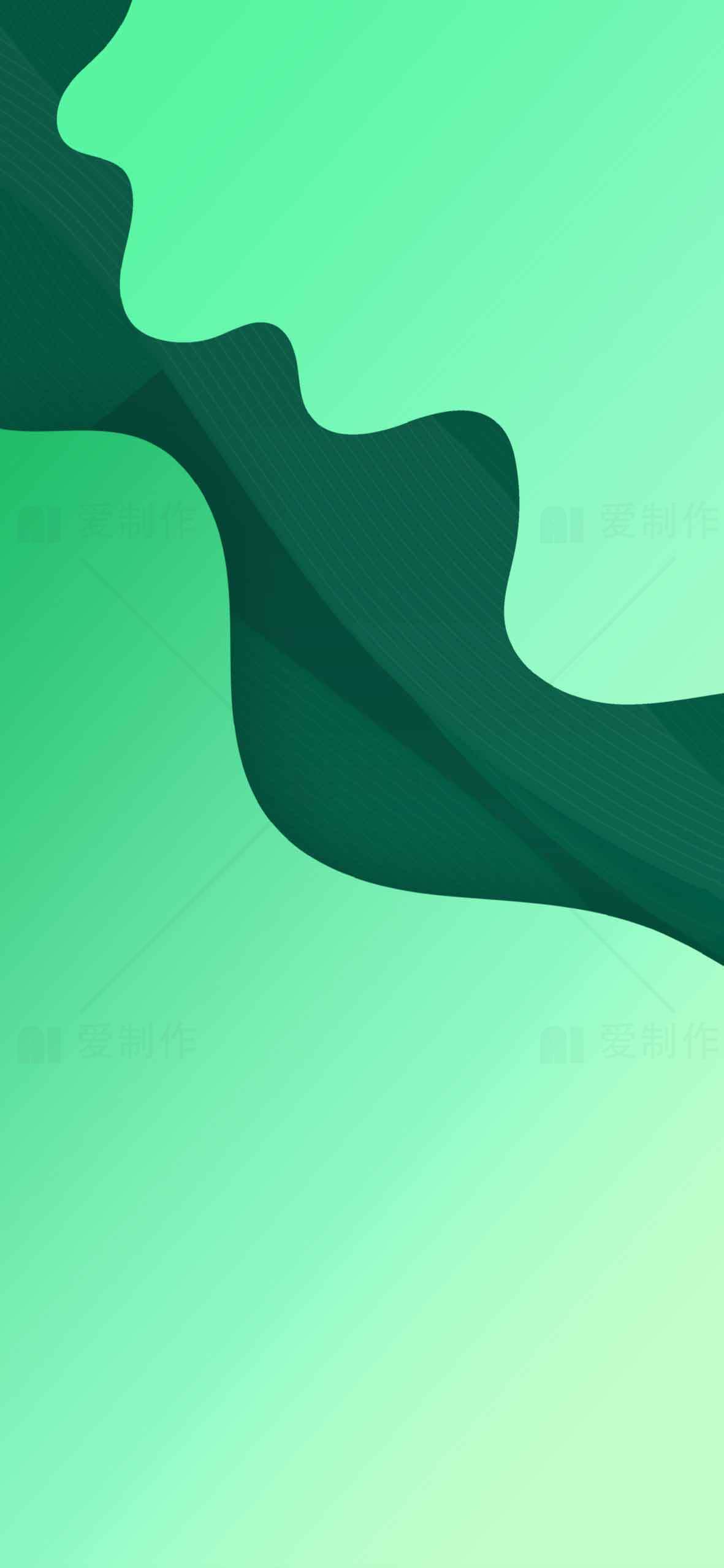 绿色渐变抽象背景图片素材