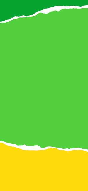 绿色与黄色撕裂风格背景图片