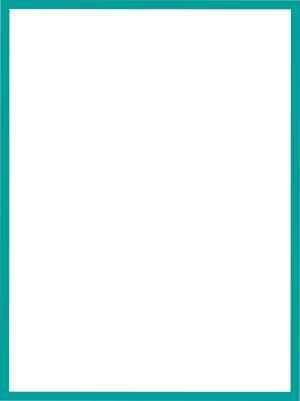 简约蓝绿色边框设计图片