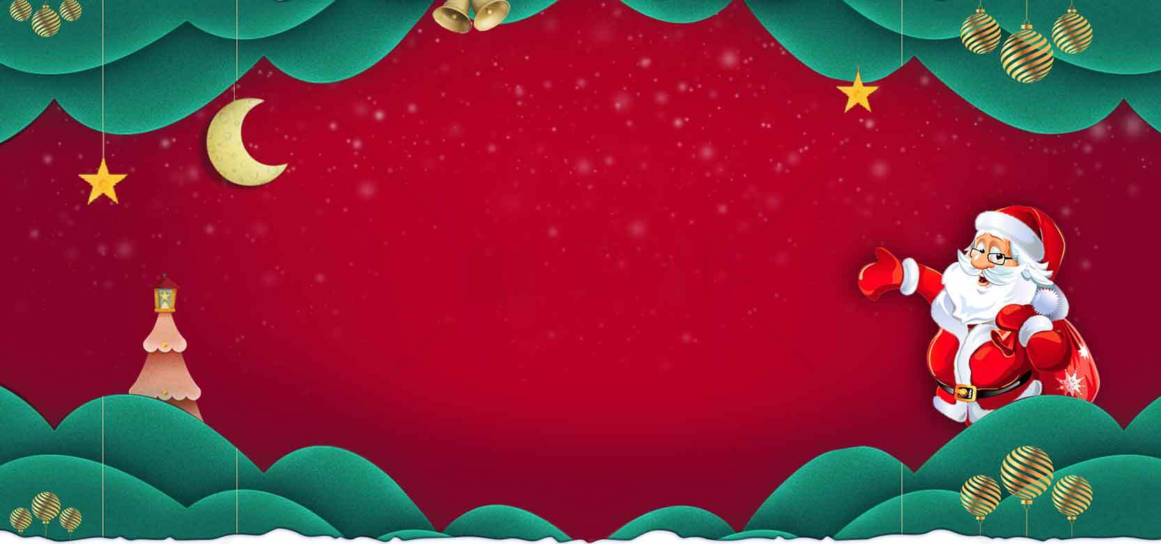 红色圣诞主题背景高清图片下载素材