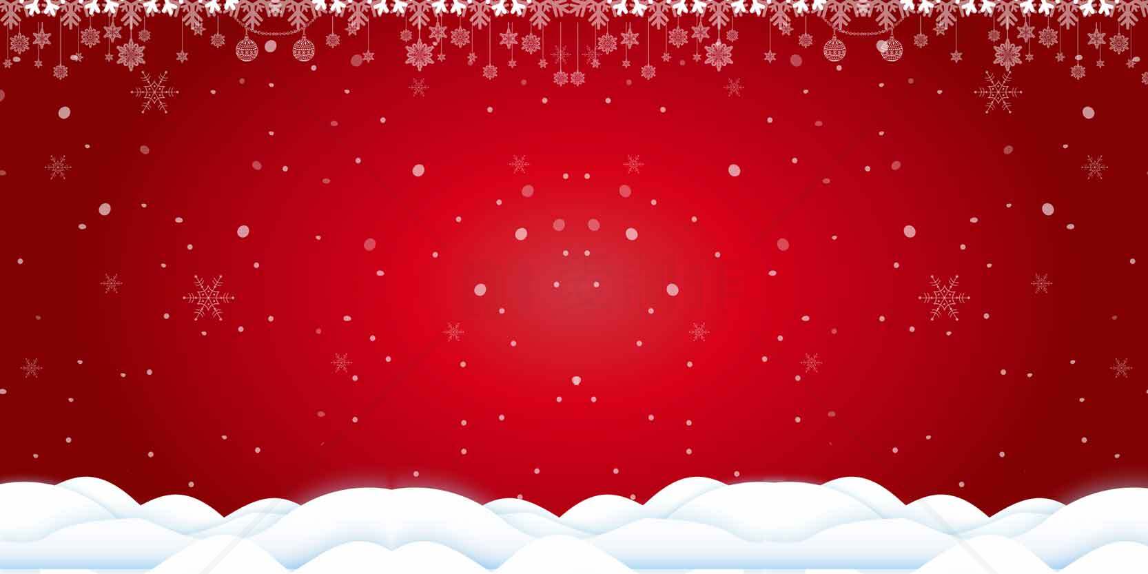 红色圣诞节背景素材下载