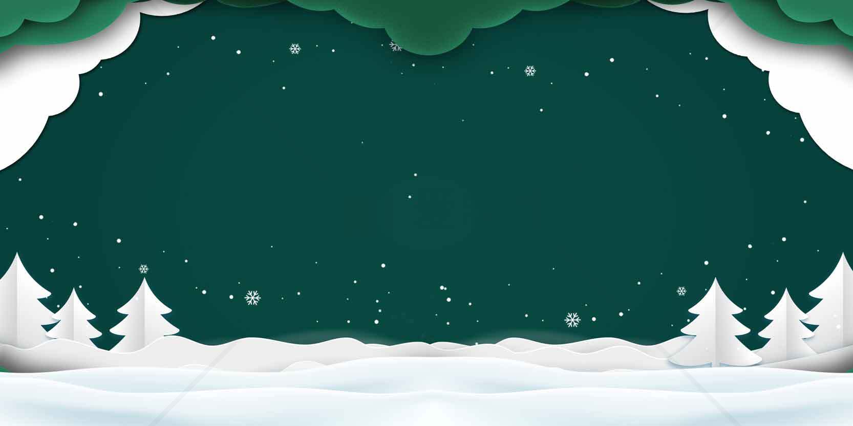 冬季森林雪景背景图片素材