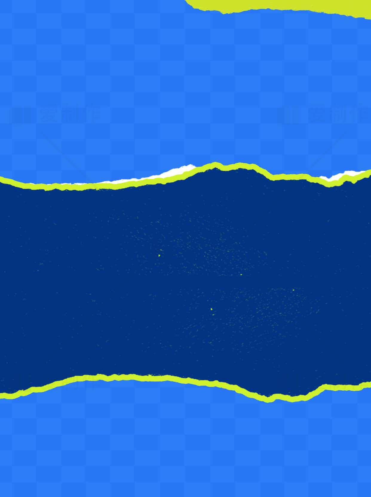 蓝色与绿色撕裂风格背景图片素材