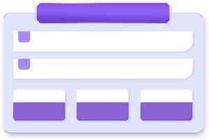 紫色简约UI设计模板