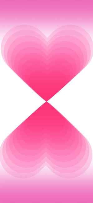 粉色渐变爱心背景图片 | 浪漫唯美设计素材