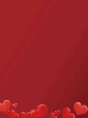 浪漫红色爱心背景图片下载