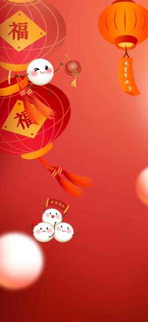 喜庆春节红色灯笼背景图片