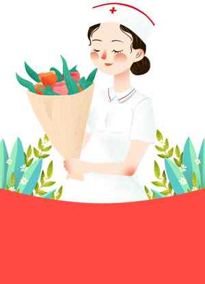 护士节感恩插画设计